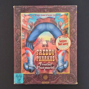 Freddy Pharkas Frontier Pharmacist Big Box Sierra PC 3.5'' (1993) Floppy Disks